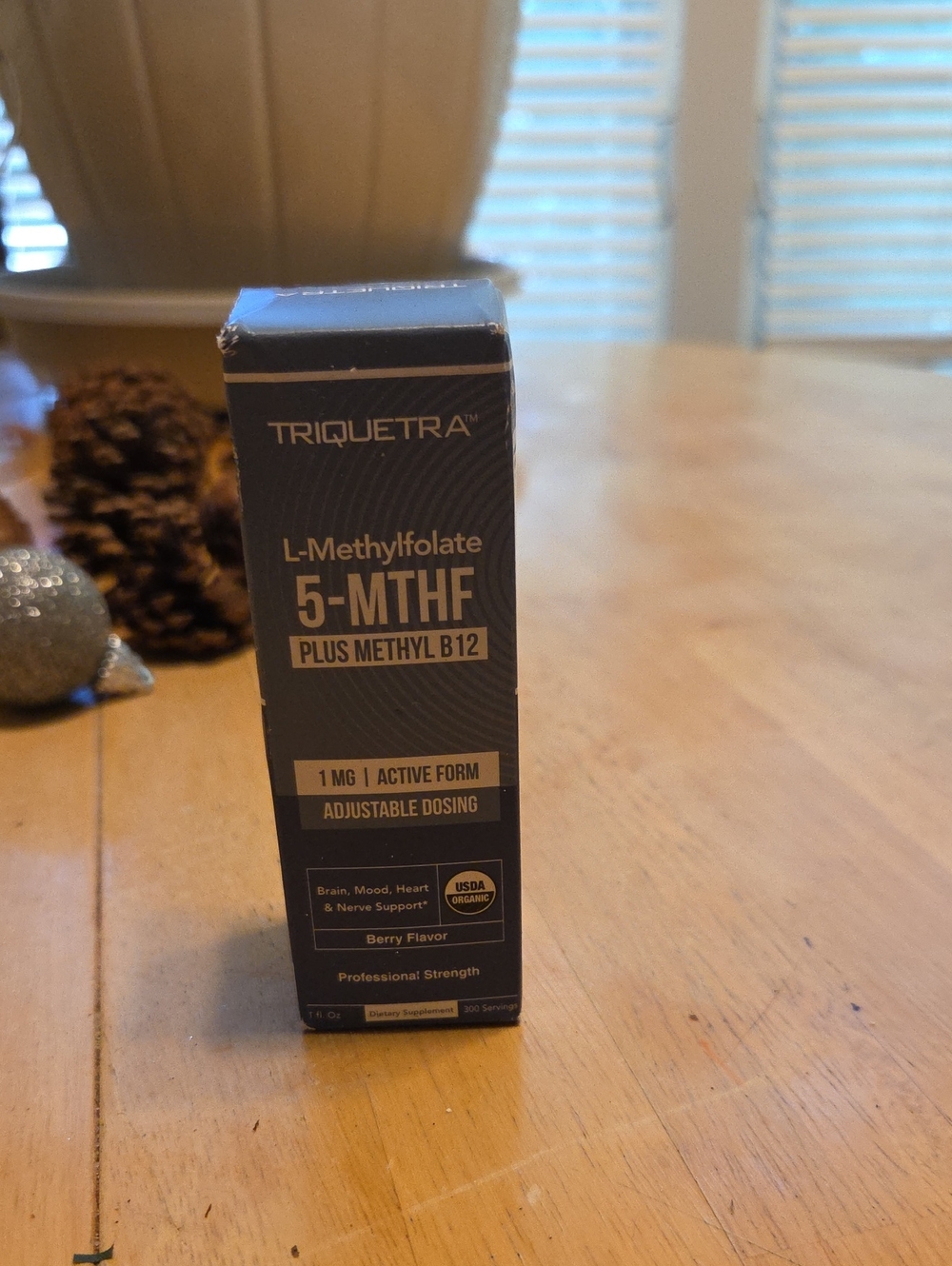 Triquetra 5-MTHF L-Methylfolate + Methyl B12 Berry Flavor